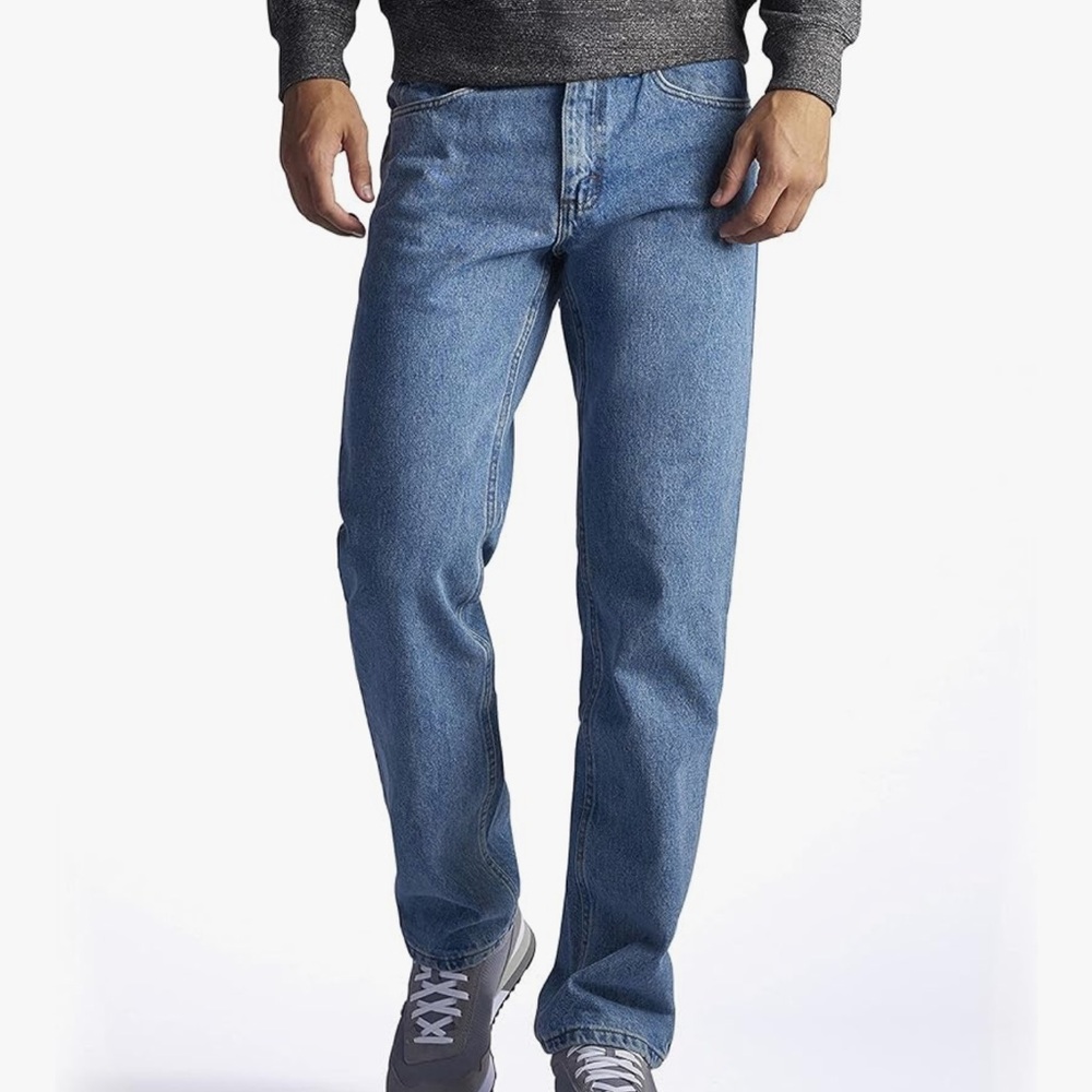 Lee Men's Straight Blue Jeans